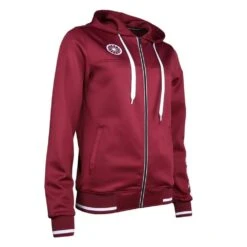 The Indian MaharadjaTech Hooded Trainingsvest Junior Bordeaux 2 The Indian MaharadjaTech Hooded Trainingsvest Junior Bordeaux -Hockey Serie Winkel 126952 600 03