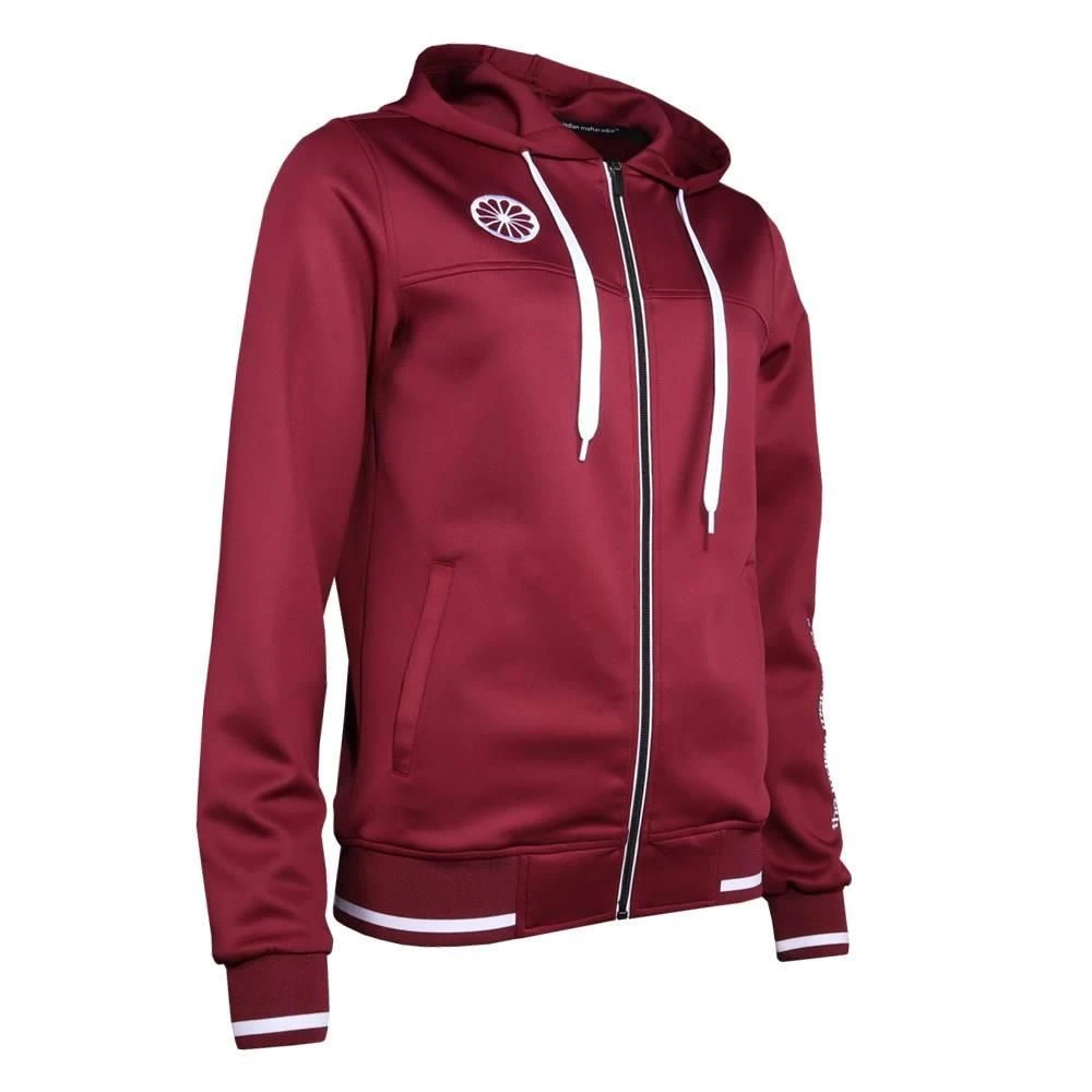 The Indian MaharadjaTech hooded trainingsvest junior bordeaux The Indian MaharadjaTech Hooded Trainingsvest Junior Bordeaux -Hockey Serie Winkel 126952 600 03