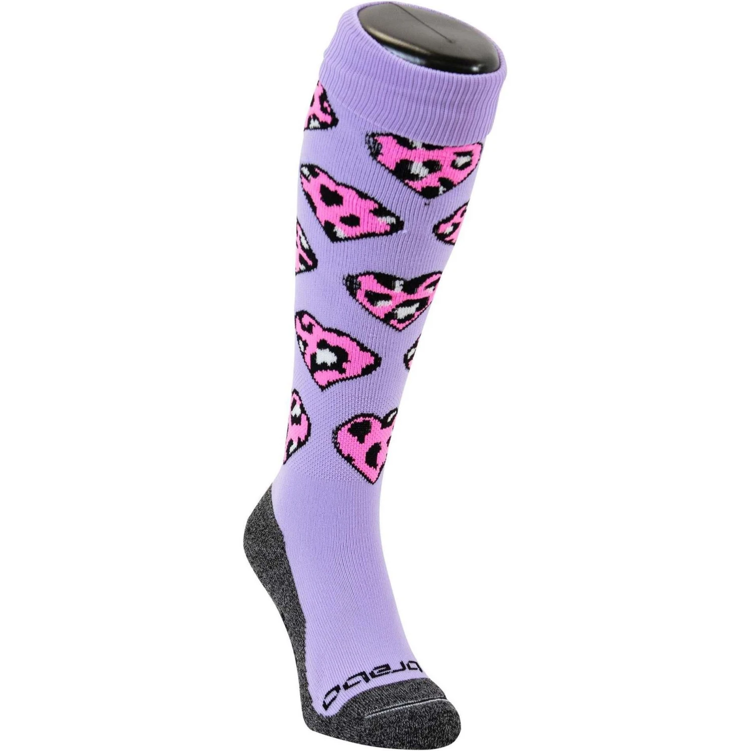 Brabo Hearts hockeysokken purple cheetah Brabo Hearts Hockeysokken Purple Cheetah -Hockey Serie Winkel 129756 730 01 1