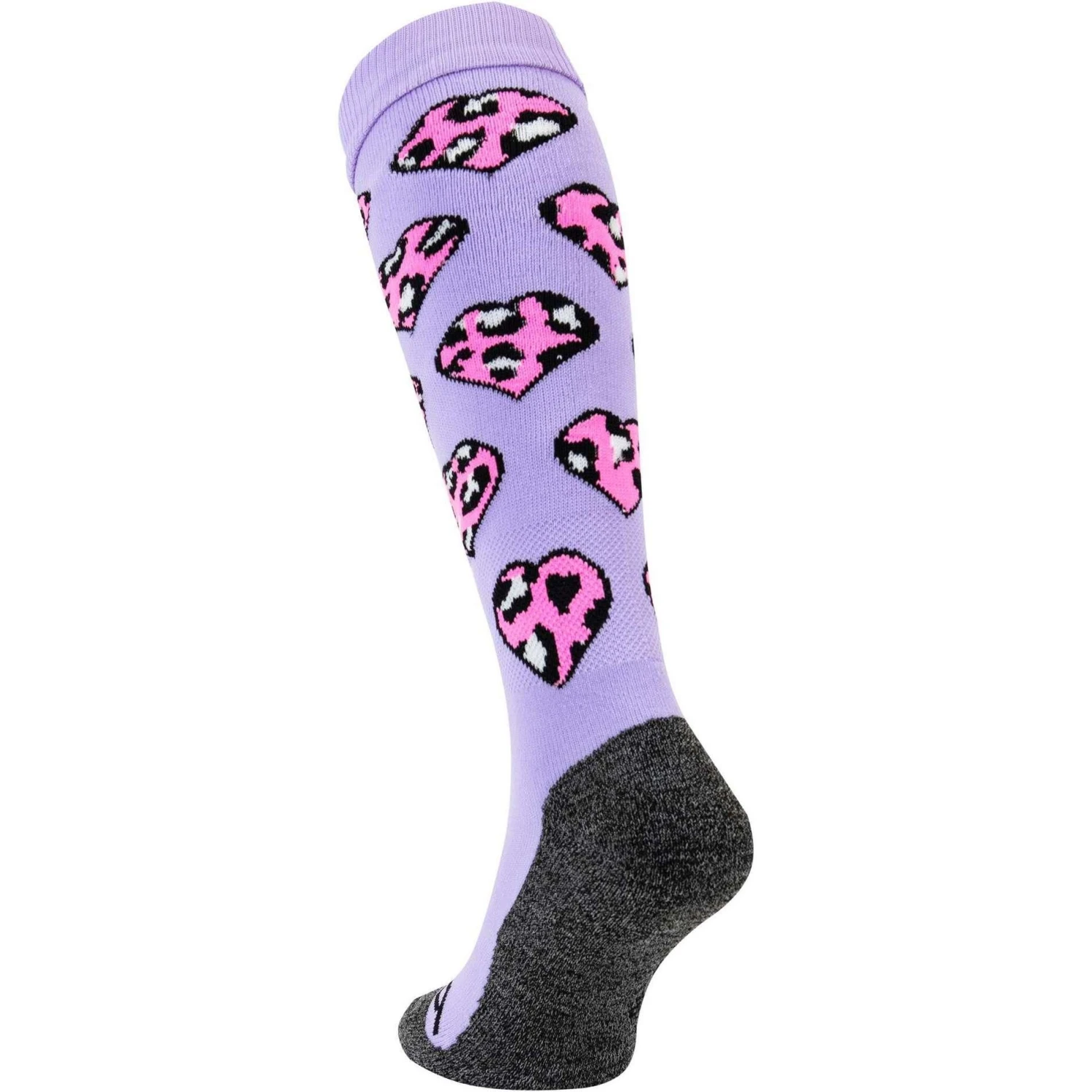 Brabo Hearts hockeysokken purple cheetah Brabo Hearts Hockeysokken Purple Cheetah -Hockey Serie Winkel 129756 730 02