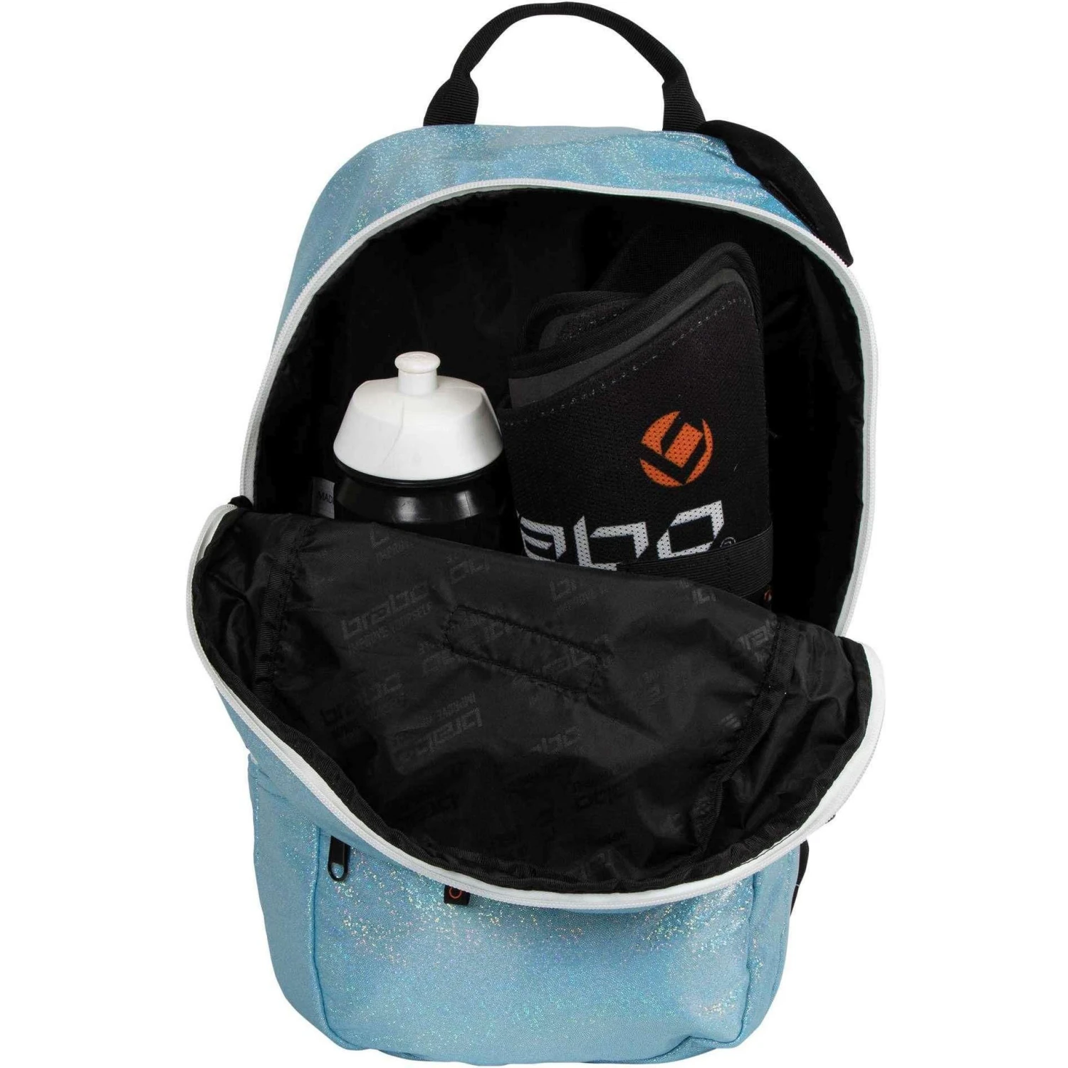 Brabo Fun Sparkle Backpack hockeytas junior mint Brabo Fun Sparkle Backpack Hockeytas Junior Mint -Hockey Serie Winkel 129802 200 06 2