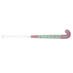 Princess Woodcore Hockeystick Junior Pink Leopard Aqua