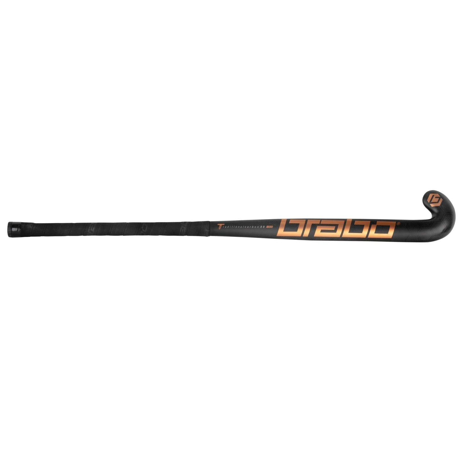Brabo Traditionele Carbon 80 CC hockeystick carbon bronze Brabo Traditionele Carbon 80 CC Hockeystick Carbon Bronze -Hockey Serie Winkel 129893 990 01