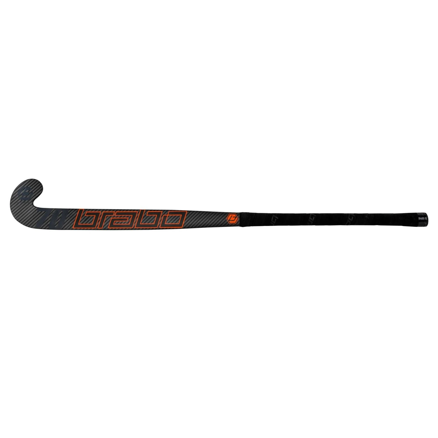 Brabo Traditional Carbon 70 CC hockeystick black orange Brabo Traditional Carbon 70 CC Hockeystick Black Orange -Hockey Serie Winkel 129896 000 04 1