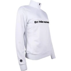 The Indian MaharadjaPoly Terry Half Zip Hockeytrui Dames White -Hockey Serie Winkel 130778 100 03