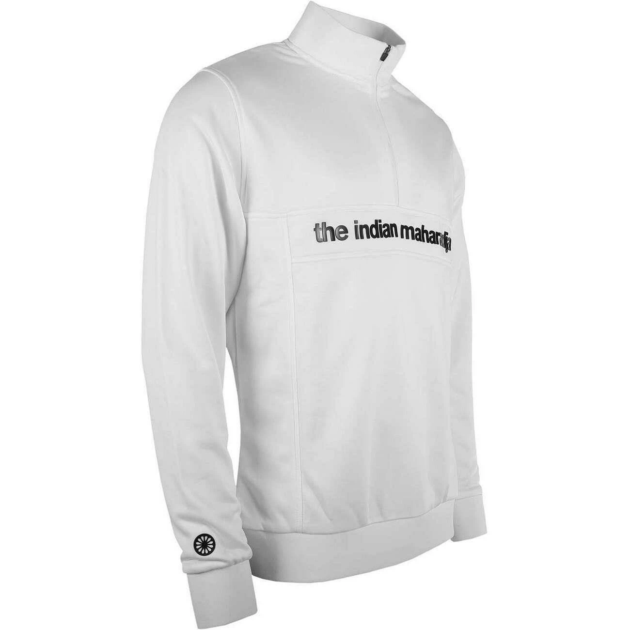 The Indian MaharadjaPoly Terry Half Zip hockeytrui junior white The Indian MaharadjaPoly Terry Half Zip Hockeytrui Junior White -Hockey Serie Winkel 130784 100 03