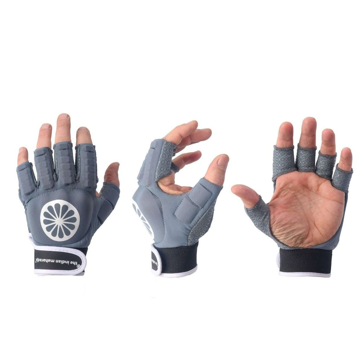 The Indian MaharadjaGlove shell half left hockeyhandschoen denim The Indian MaharadjaGlove Shell Half Left Hockeyhandschoen Denim -Hockey Serie Winkel 130839 200 04 1