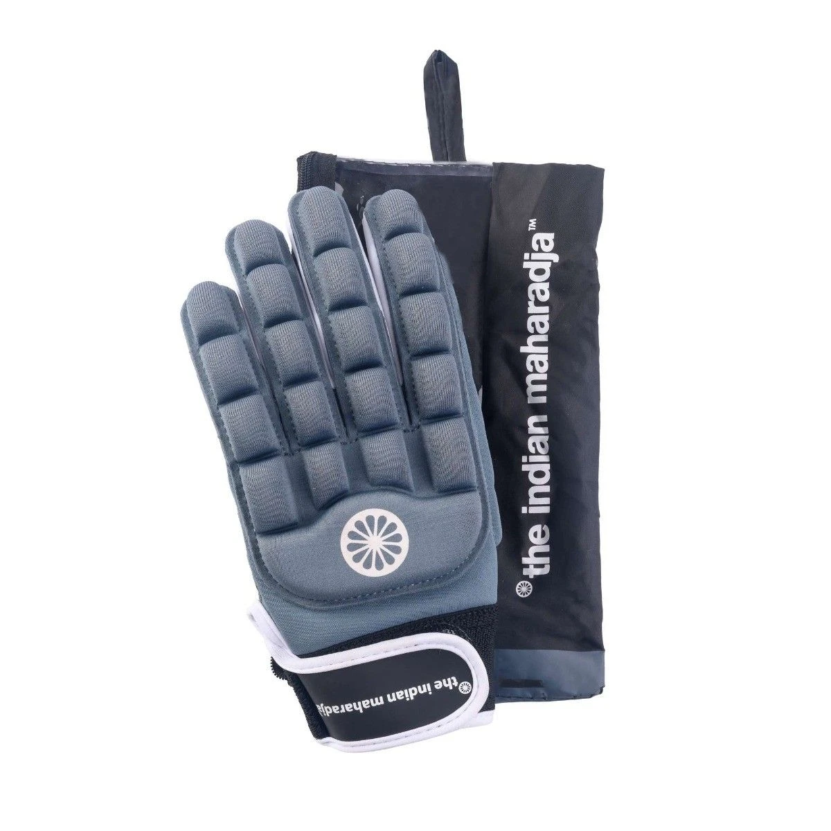 The Indian MaharadjaGlove foam full left hockeyhandschoen denim The Indian MaharadjaGlove Foam Full Left Hockeyhandschoen Denim -Hockey Serie Winkel 130843 200 05 1