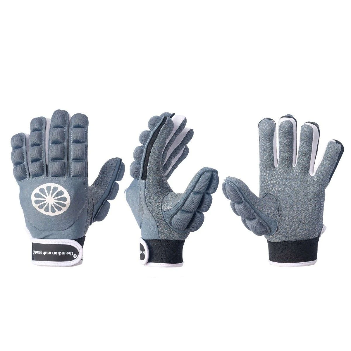 The Indian MaharadjaGlove shell foam full left hockeyhandschoen denim The Indian MaharadjaGlove Shell Foam Full Left Hockeyhandschoen Denim -Hockey Serie Winkel 130845 200 04 1